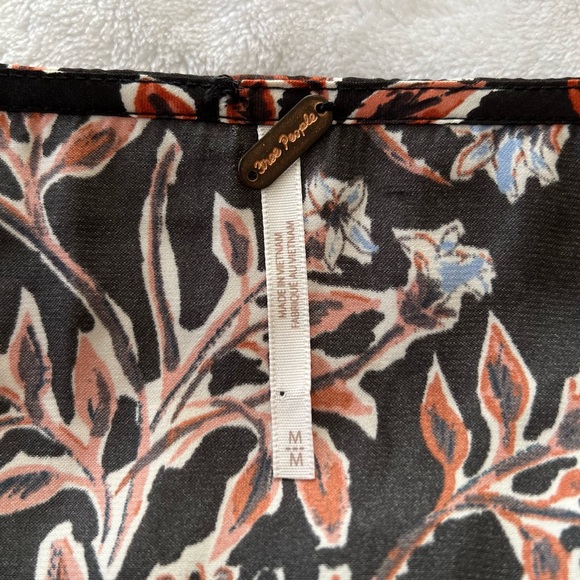 Free People Santiago Scoop Neck Printed Top - Picture 5 of 9